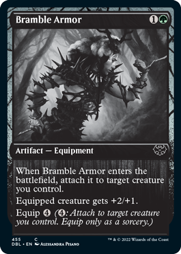 Bramble Armor (455) [Innistrad: Double Feature] | Spectrum Games