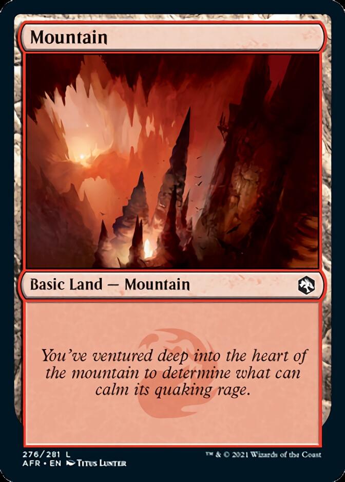 Mountain (276) [Dungeons & Dragons: Adventures in the Forgotten Realms] | Spectrum Games