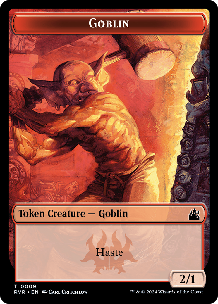 Goblin Token (0009) [Ravnica Remastered Tokens] | Spectrum Games