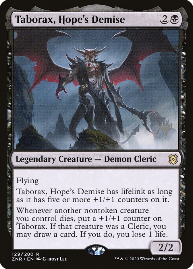 Taborax, Hope's Demise (Promo Pack) [Zendikar Rising Promos] | Spectrum Games