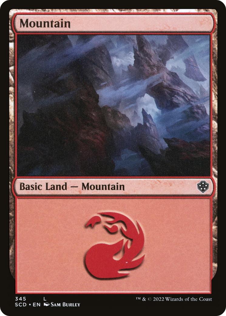 Mountain [Starter Commander Decks] | Spectrum Games