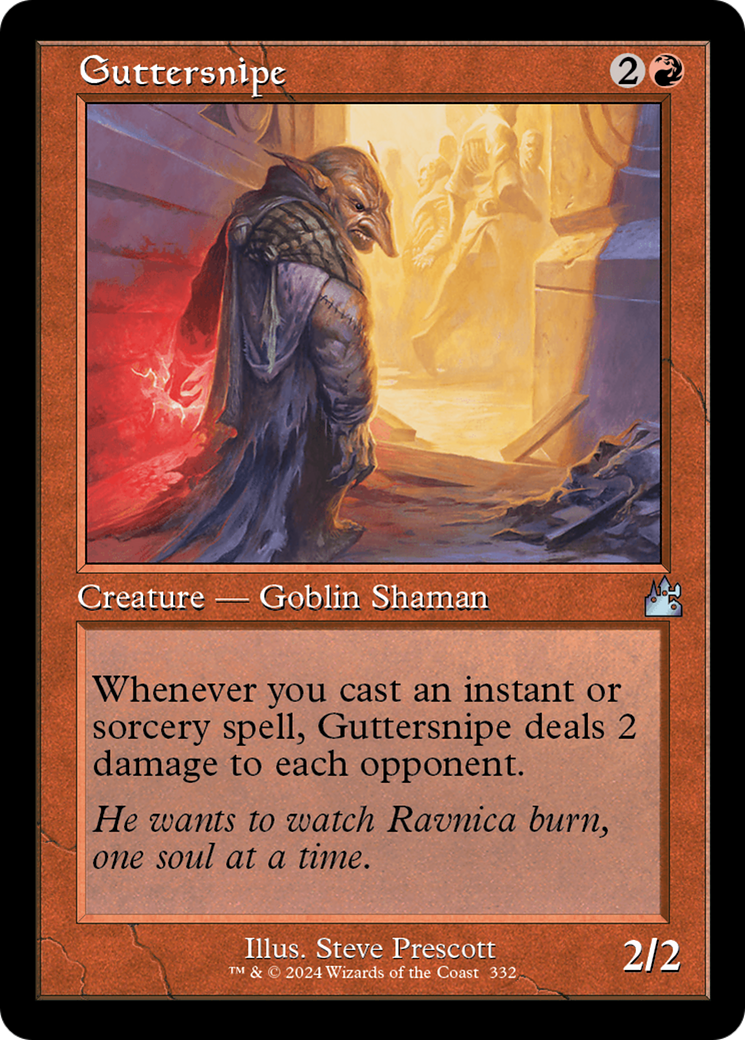 Guttersnipe (Retro Frame) [Ravnica Remastered] | Spectrum Games