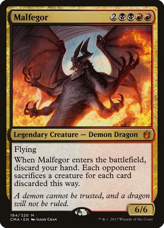 Malfegor [Commander Anthology] | Spectrum Games