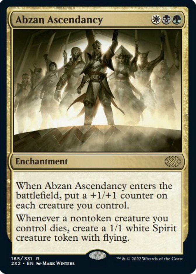 Abzan Ascendancy [Double Masters 2022] | Spectrum Games