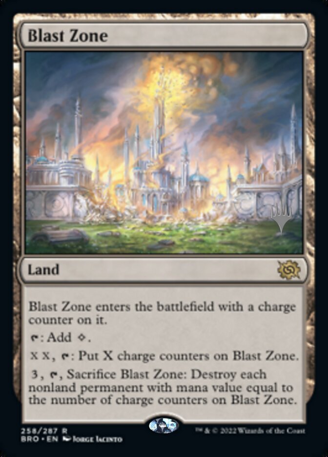 Blast Zone (Promo Pack) [The Brothers' War Promos] | Spectrum Games
