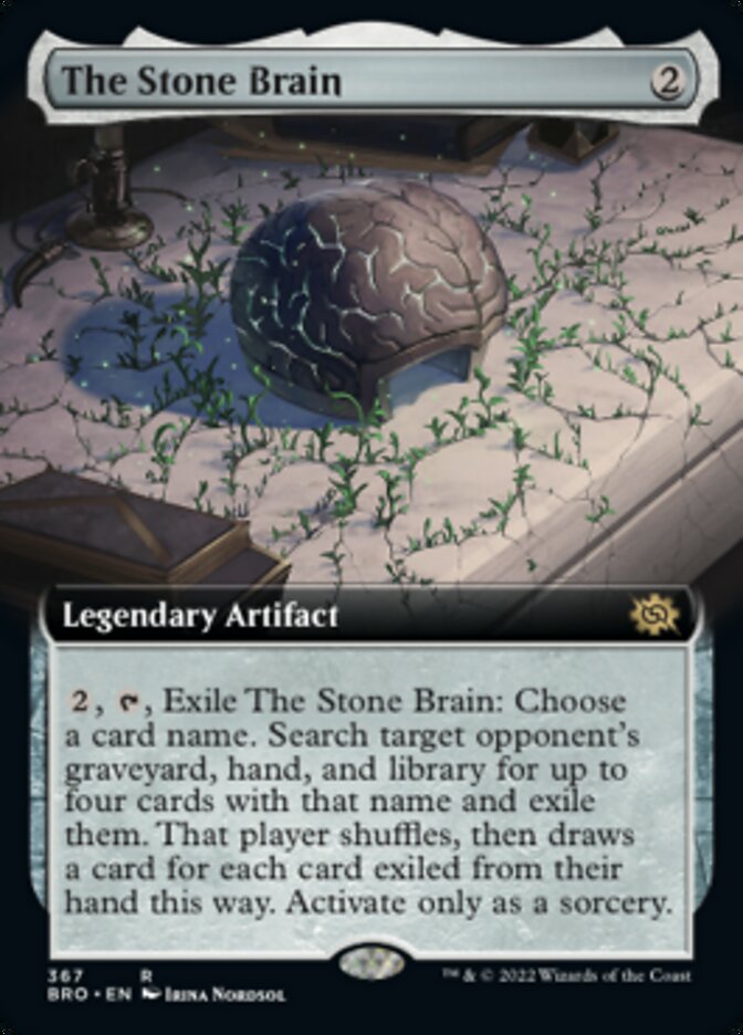 The Stone Brain (Extended Art) [The Brothers' War] | Spectrum Games