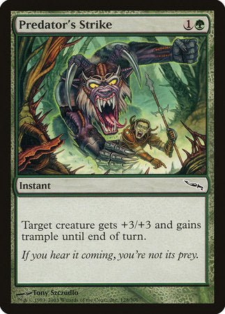 Predator's Strike [Mirrodin] | Spectrum Games