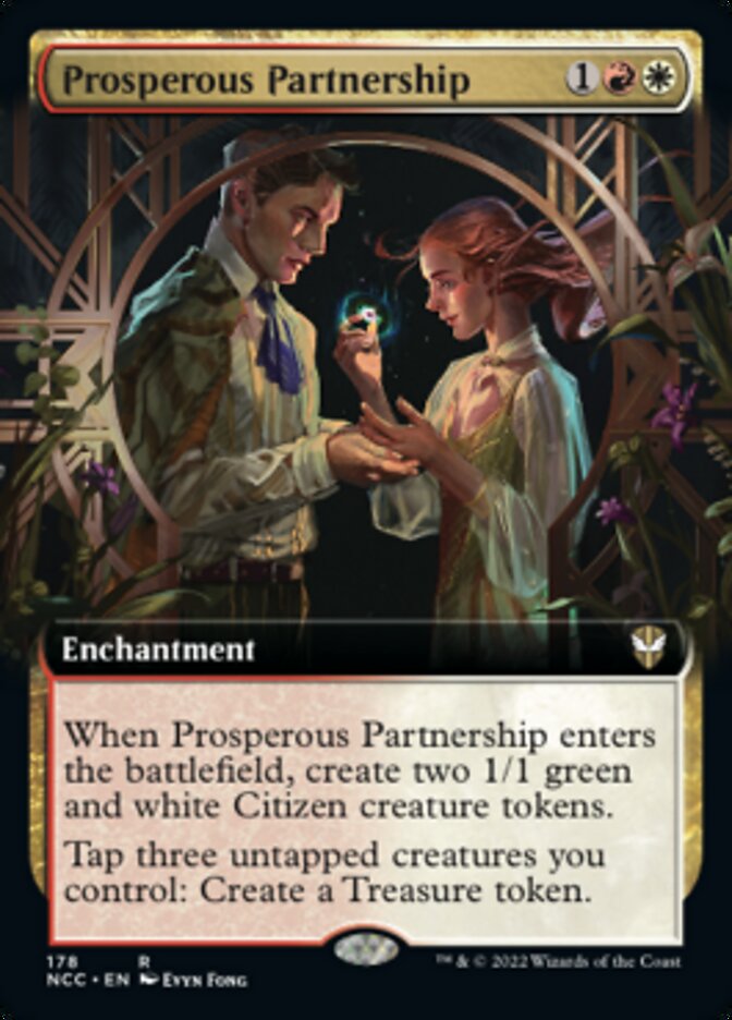 Prosperous Partnership (Extended Art) [Streets of New Capenna Commander] | Spectrum Games