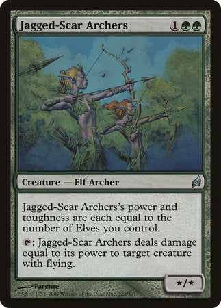 Jagged-Scar Archers [Lorwyn] | Spectrum Games