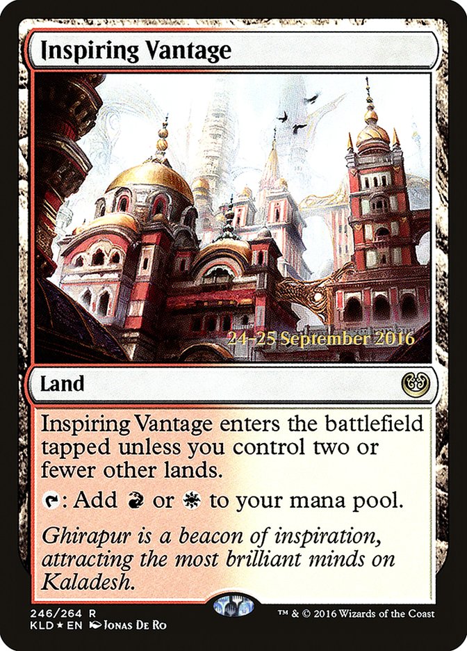 Inspiring Vantage  [Kaladesh Prerelease Promos] | Spectrum Games