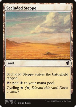 Secluded Steppe [Commander 2017] | Spectrum Games