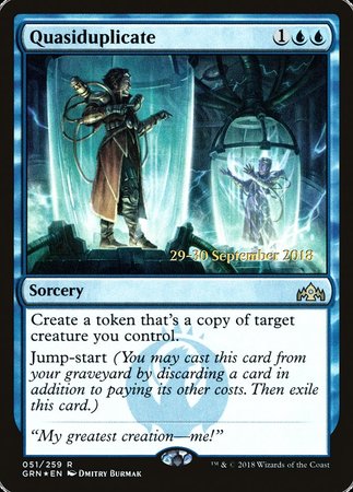 Quasiduplicate [Guilds of Ravnica Promos] | Spectrum Games