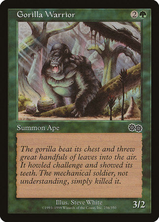 Gorilla Warrior [Urza's Saga] | Spectrum Games