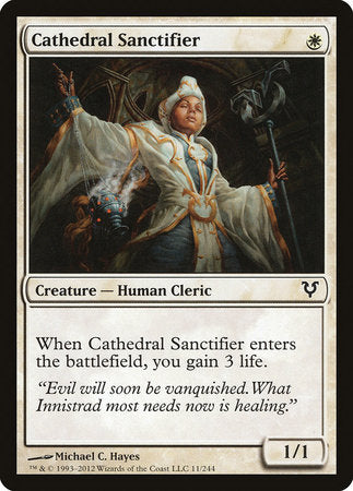 Cathedral Sanctifier [Avacyn Restored] | Spectrum Games