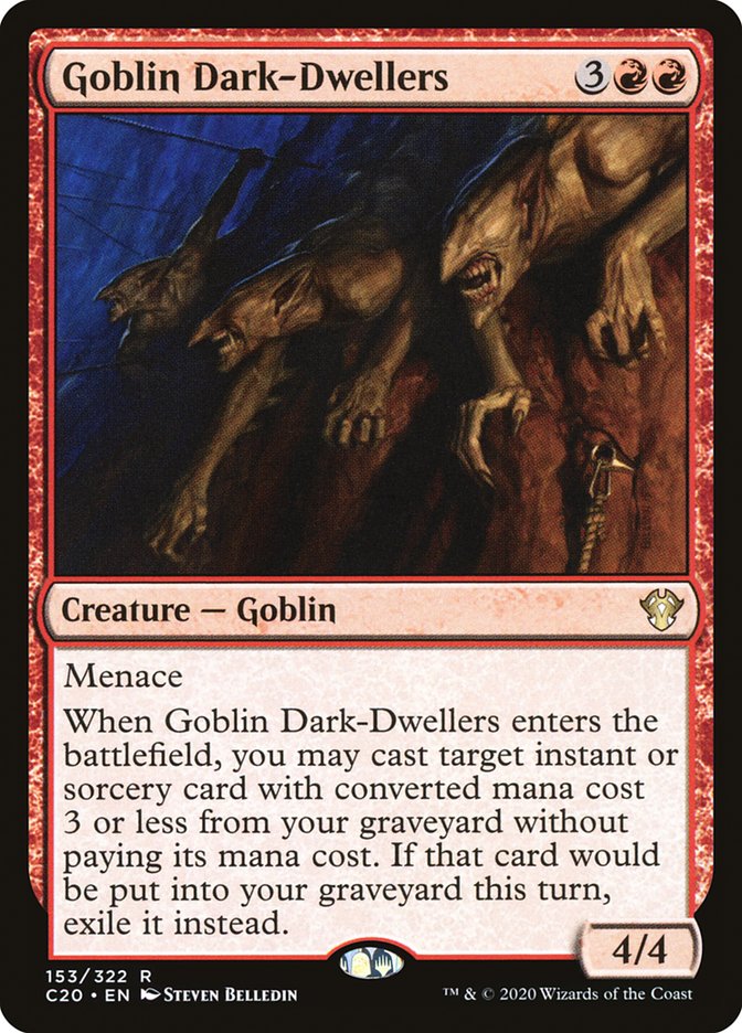 Goblin Dark-Dwellers [Commander 2020] | Spectrum Games
