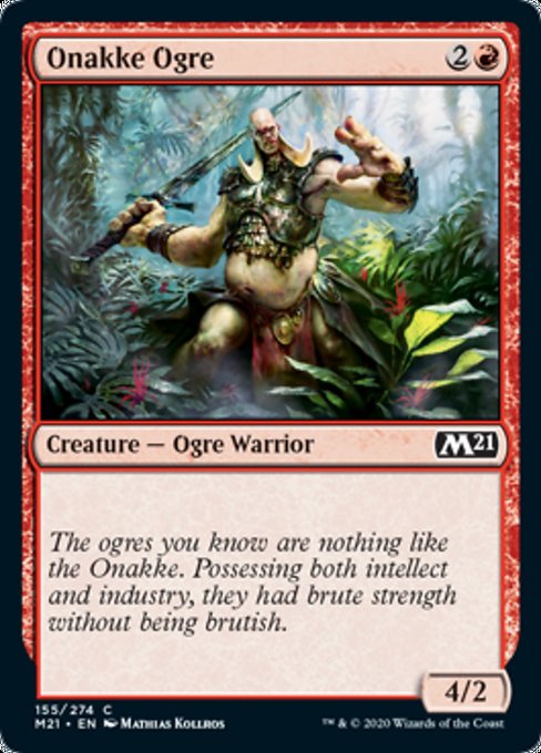 Onakke Ogre [Core Set 2021] | Spectrum Games