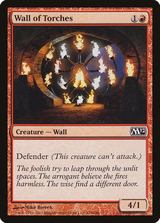Wall of Torches [Magic 2012] | Spectrum Games