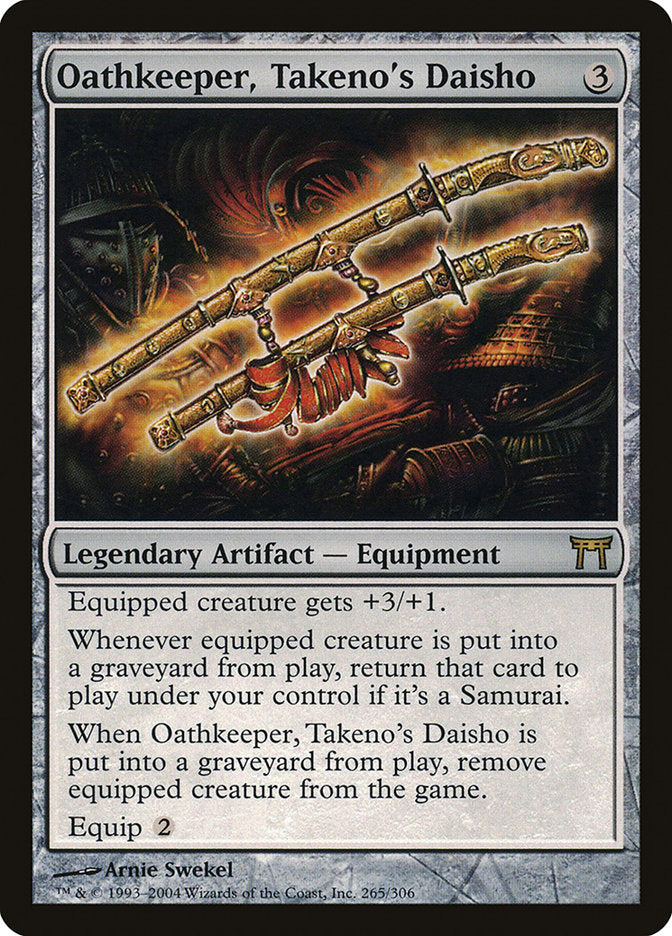 Oathkeeper, Takeno's Daisho [Champions of Kamigawa] | Spectrum Games