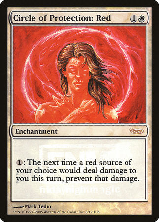 Circle of Protection: Red [Friday Night Magic 2005] | Spectrum Games