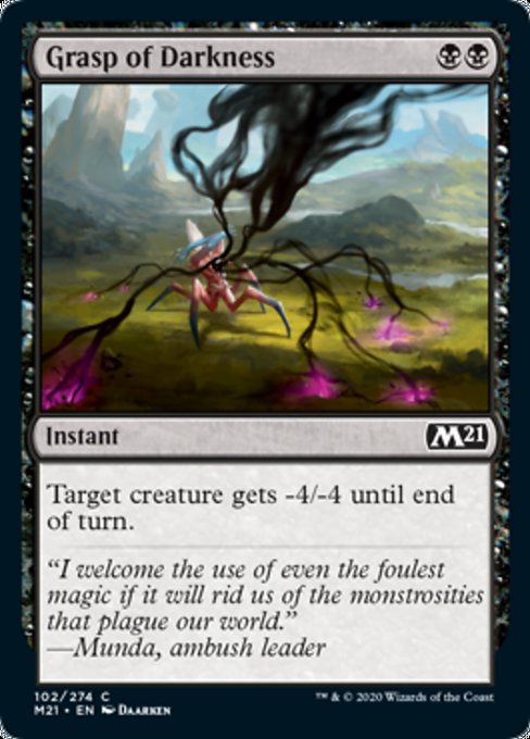 Grasp of Darkness [Core Set 2021] | Spectrum Games