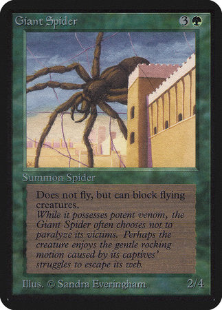 Giant Spider [Limited Edition Alpha] | Spectrum Games
