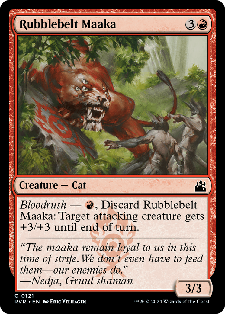 Rubblebelt Maaka [Ravnica Remastered] | Spectrum Games