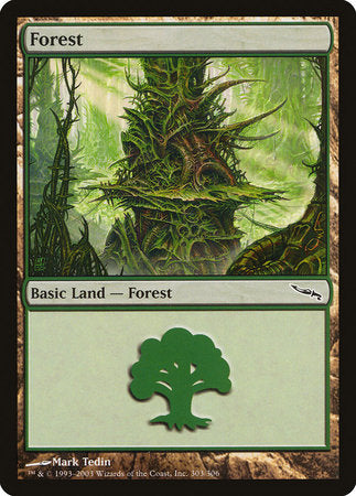 Forest (303) [Mirrodin] | Spectrum Games