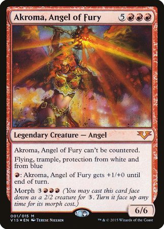 Akroma, Angel of Fury [From the Vault: Angels] | Spectrum Games