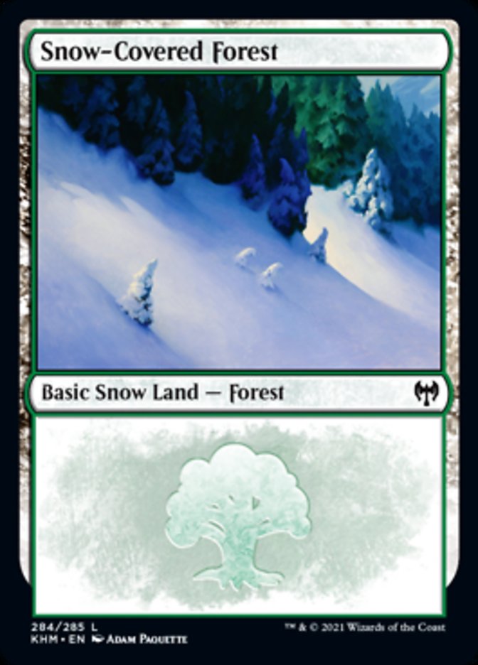 Snow-Covered Forest (284) [Kaldheim] | Spectrum Games