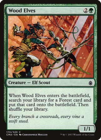 Wood Elves [Commander Anthology] | Spectrum Games