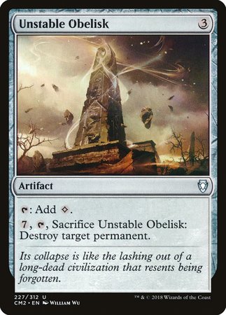 Unstable Obelisk [Commander Anthology Volume II] | Spectrum Games