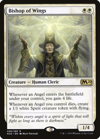 Bishop of Wings [Core Set 2020 Promos] | Spectrum Games