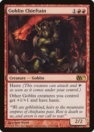 Goblin Chieftain [Magic 2011] | Spectrum Games