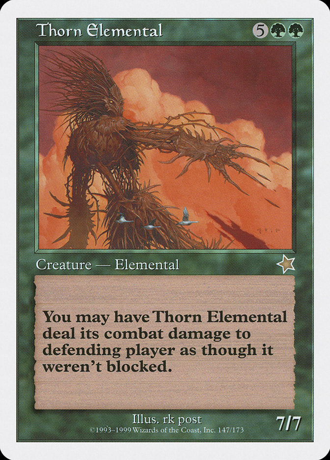 Thorn Elemental [Starter 1999] | Spectrum Games