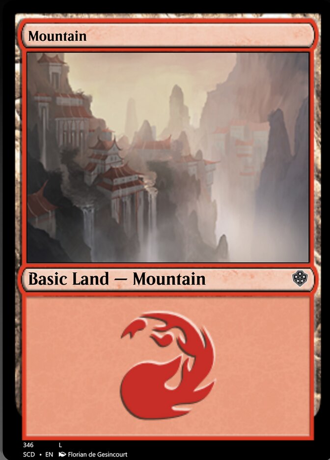 Mountain (346) [Starter Commander Decks] | Spectrum Games