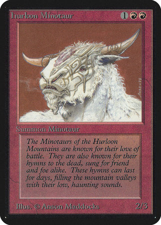 Hurloon Minotaur [Limited Edition Alpha] | Spectrum Games