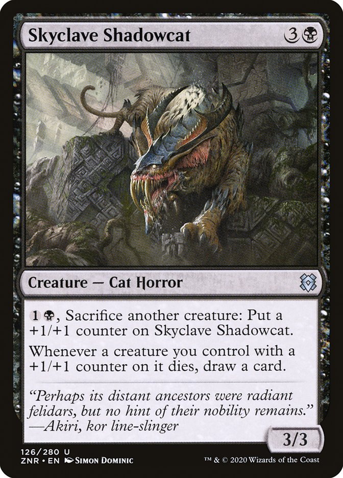 Skyclave Shadowcat [Zendikar Rising] | Spectrum Games