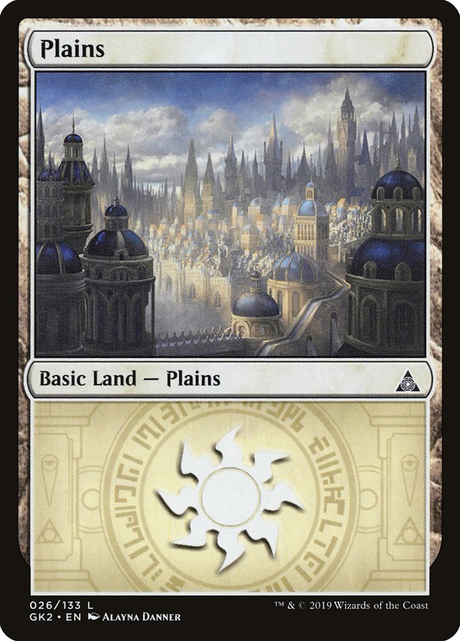 Plains (26) [Ravnica Allegiance Guild Kit] | Spectrum Games