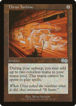 Thran Turbine [Urza's Saga] | Spectrum Games