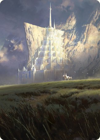 Minas Tirith Art Card [The Lord of the Rings: Tales of Middle-earth Art Series] | Spectrum Games