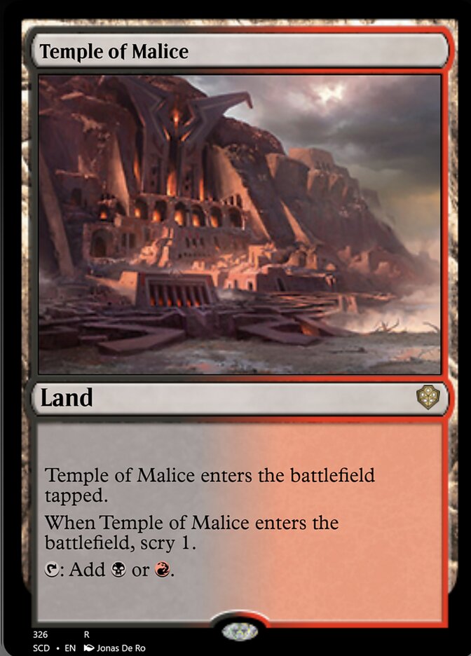 Temple of Malice [Starter Commander Decks] | Spectrum Games