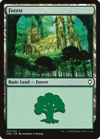 Forest (312) [Commander Anthology Volume II] | Spectrum Games