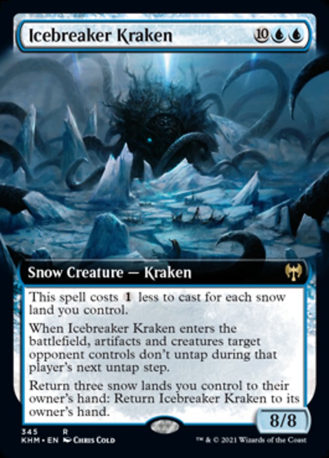Icebreaker Kraken (Extended Art) [Kaldheim] | Spectrum Games
