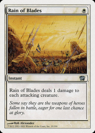 Rain of Blades [Eighth Edition] | Spectrum Games