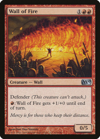 Wall of Fire [Magic 2010] | Spectrum Games