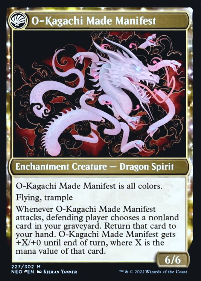 The Kami War // O-Kagachi Made Manifest [Kamigawa: Neon Dynasty Prerelease Promos] | Spectrum Games