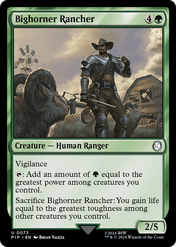 Bighorner Rancher [Fallout] | Spectrum Games