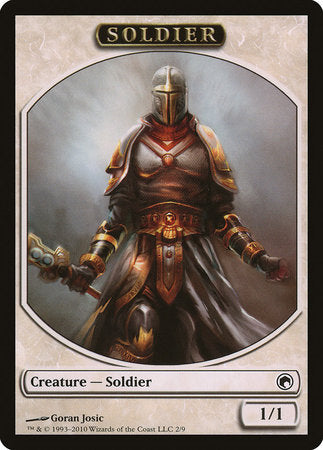 Soldier Token [Scars of Mirrodin Tokens] | Spectrum Games