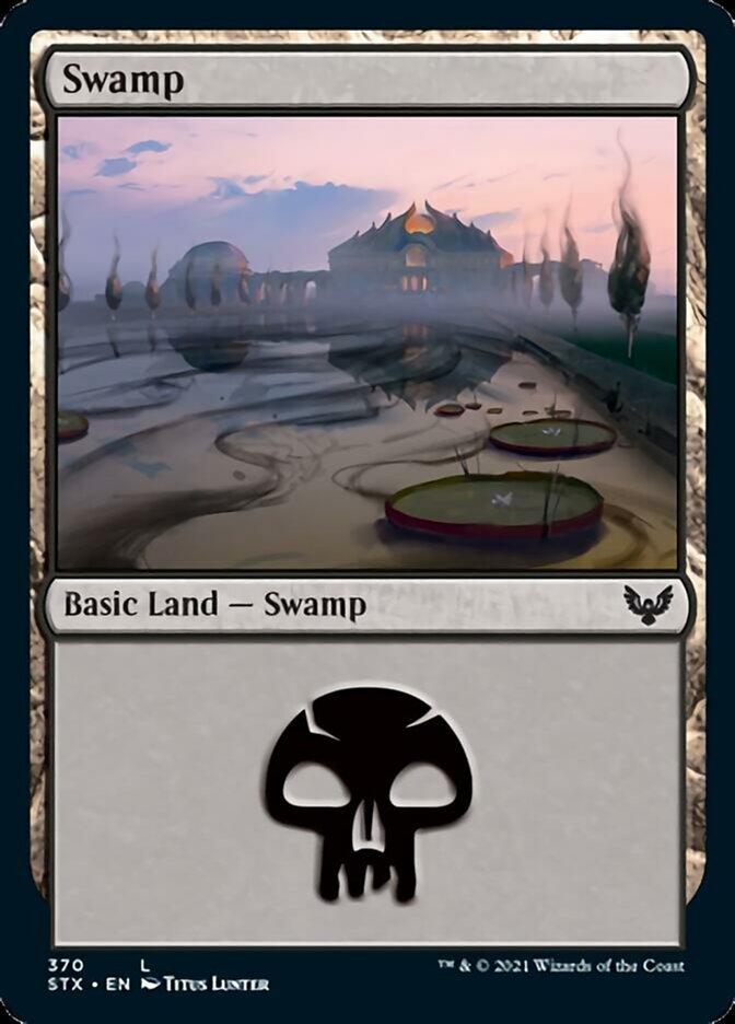 Swamp (#370) [Strixhaven: School of Mages] | Spectrum Games