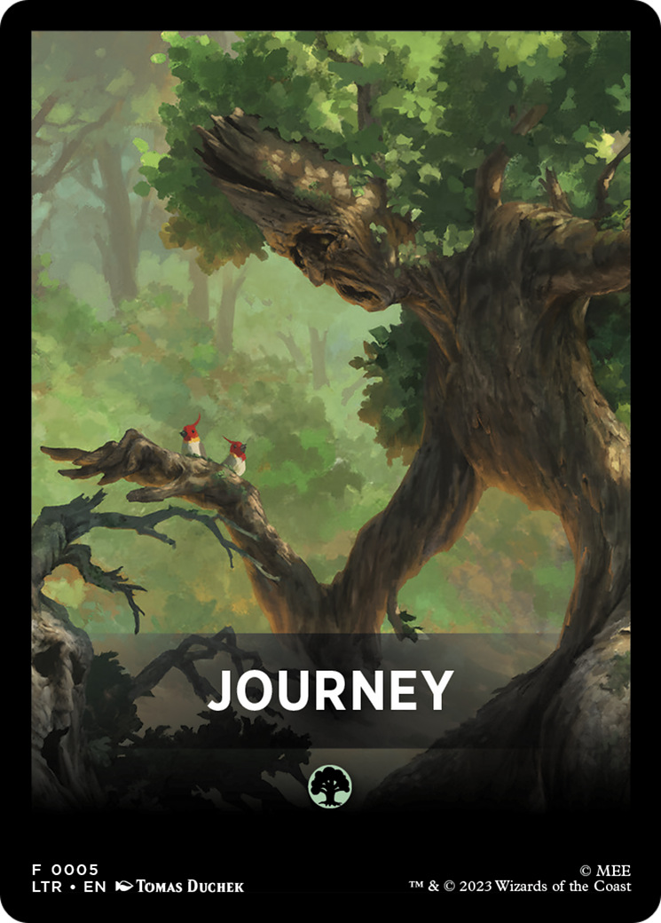 Journey Theme Card [The Lord of the Rings: Tales of Middle-Earth Tokens] | Spectrum Games